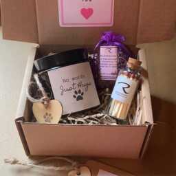 Pet Sympathy Candle Gift, Essential Oil Candle, No Words Just Hugs, Hugs Thinking Of You - thumbnail 3
