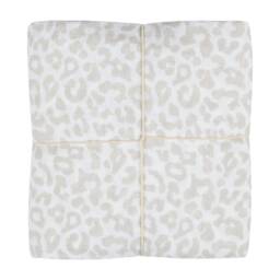 Jeni & Jane Muslin Cotton Leopard Baby Swaddle Blankets Set Of 2 - thumbnail 2