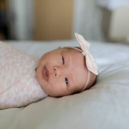 Jeni & Jane Muslin Cotton Leopard Baby Swaddle Blankets Set Of 2 - thumbnail 4