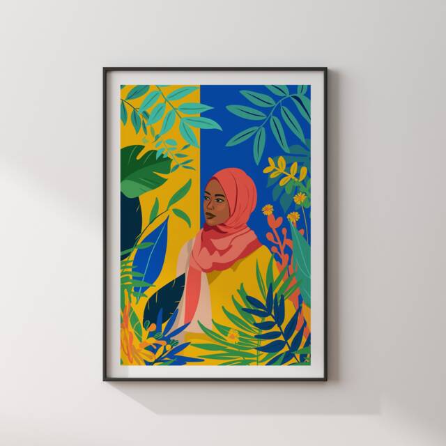 Sudanese Wall Art Print - Women Of Africa Collection Sudan Travel