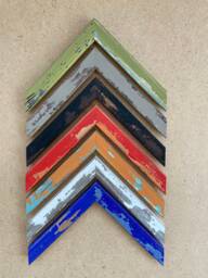 Shabby Chic Distressed Picture Frame, Bespoke Made To Order - thumbnail 1