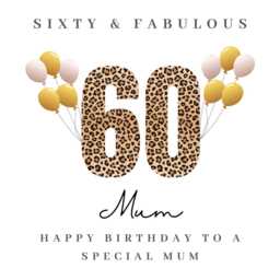 Personalised Mum 60Th Birthday Candle Gift Box Hamper Card Present B - thumbnail 4