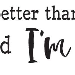 "Vinyl Wall Art Decal - ""You Make Me Better Than I Was Before... Thank God I'm Yours" - thumbnail 2