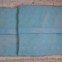Patchwork Pillow Covers - Set Of 2 Handmade Reused Jersey Cushions - thumbnail 4