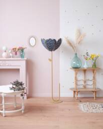 Floor Lamp & Lampshade Double Flower - Night Light