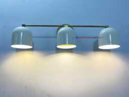Mid Century Modern Vanity Light - Bathroom Lighting 3 Wall Sconce Bath Bar Ul Listed - thumbnail 1