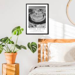 Grand Canyon Art Print Minimalist National Park Wall - thumbnail 2