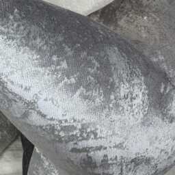 stunning Velvet Cushion Cover Blue Grey Pillow Cover, Lumbar 20 - thumbnail 3
