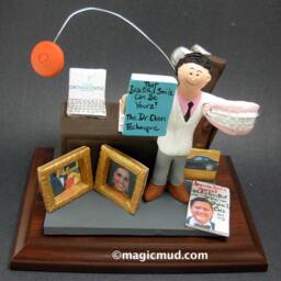 Dentist With Braces - Orthodontist's Gift Custom Made Gift- Dental Figurine, Personalized Present, Graduation - thumbnail 2