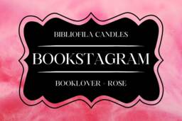 Bookstagram - Bookish Candle Scented Candle Home Decor Handmade