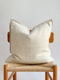 Neutral Natural Color & Fiber Pillow Cover - thumbnail 1
