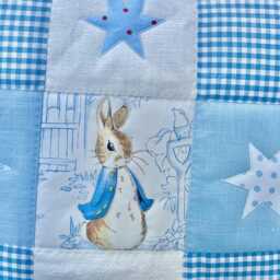Beatrix Potter Alphabet Nursery Cushion - Personalised Baby Gift - thumbnail 4