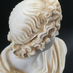 Apollo Phoebus Greek Roman God Of The Sun Bust Head Statue Handmade Sculpture - thumbnail 4
