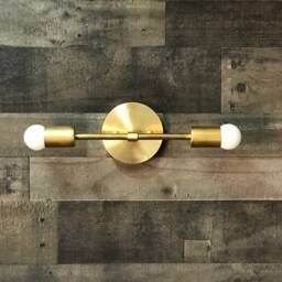 In Stock - Ships On The Same Day Sonder Modern Wall Sconce Vanity 2 Light Mid Century Bathroom Industrial - thumbnail 3