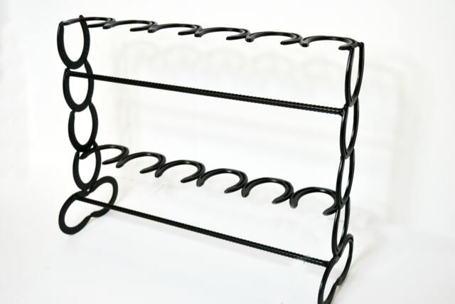 Boot Rack, Horseshoe Decor, Art, Western Country Organizer - image 1