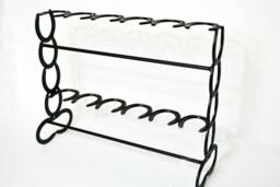 Boot Rack, Horseshoe Decor, Art, Western Country Organizer - thumbnail 1