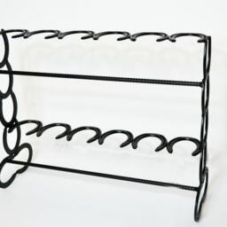 Boot Rack, Horseshoe Decor, Art, Western Country Organizer - thumbnail 3