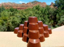 Orgonite Tower Buster - Red Rock Sedona Vortex Pucks Orgone Generator?? Mini Tb Gift