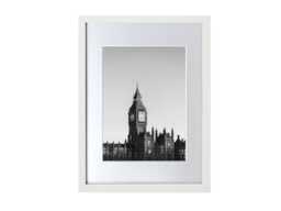 White Photo Frame - Wood Picture Frame Wooden Frames A3, A4, A5, 6x6, 5x7, 6x8, 8x10