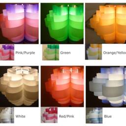 Daisy 12 - Plastic Bottle Table Lamp - thumbnail 4