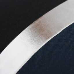 Silver Pillow Cover, Navy Blue & Black Colorblock Cushion - All Sizes Modern Pillow, Home Gifts For You - thumbnail 3