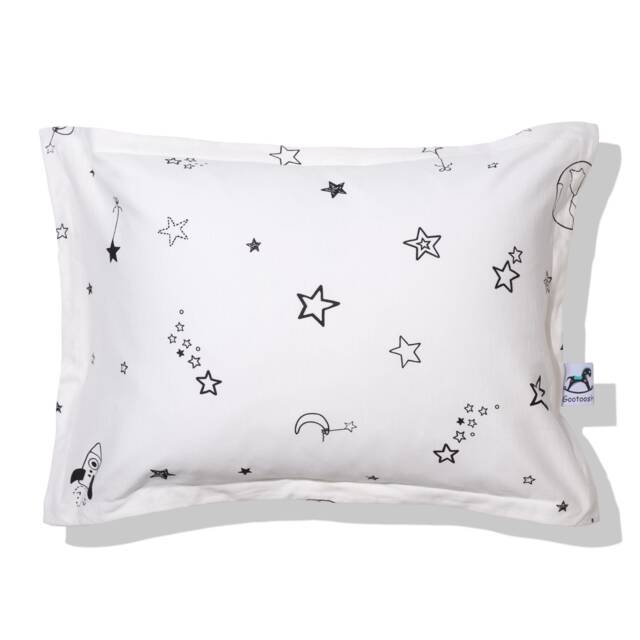 stars Baby Pillowcase, Toddler Pillow, Organic Toddler Pillowcase, Baby Pillow Cases, Case, Galaxy Pillowcase, Toddler Pillowcase - image 1
