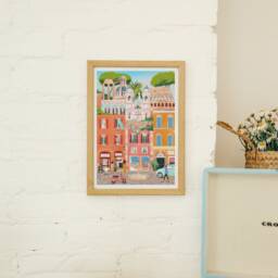 Rome Art Print, Italy Travel Poster, Travel Art, The Spanish Steps Rome, Roman Forum, Colosseum Roma - thumbnail 2