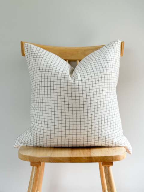 Neutral Natural Color & Fiber Pillow Cover - image 1