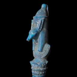 Handcrafted Egyptian God Seth Statue Ancient Mythology Decor - thumbnail 1