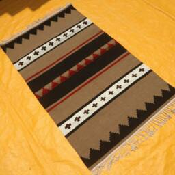 Navajo Rug Southwestern Hand Woven Kilim Dhurry Wool Geometric Turkish Style Design Bohemian Home Decor 5x8, 8x10 Ft - thumbnail 3