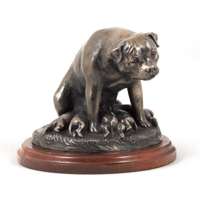 Rottweiler - Mama, Dog Wooden Base Statue, Limited Edition, Artdog - image 1