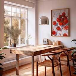 Tomato Still Life Art Print - Modern Kitchen Food Poster - thumbnail 3