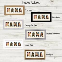 Mama Photo Frame Word Name Special Gift Mother's Day 81-Bb By Photos in A Word - thumbnail 3