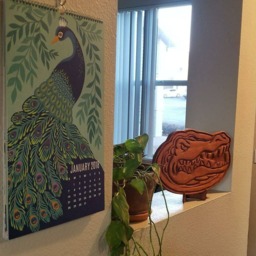 Rustic Hand Carved Uf Univesity Of Florida Gators Logo Wall Art/Hanging - Made With Traditional Woodcarving Tools Active - thumbnail 2