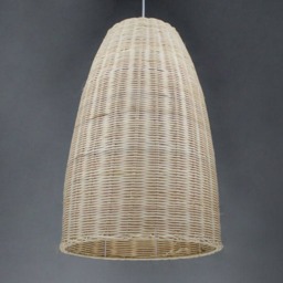 Rattan Pendant Lighting-Ceiling Lamp-Rattan Lamp Fixtures-Rattan Decoration - Dining Table Lighting-Rustic Lamps-Restaurant Lighting-110-240V - thumbnail 3
