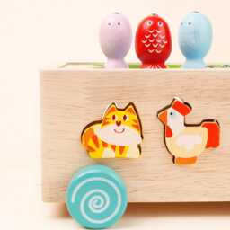 Custom Wooden Magnetic Fishing Toy Toddler Sensory Car - thumbnail 4
