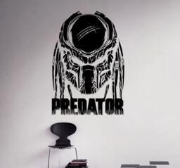 Predator Wall Decal Film Movie Vinyl Sticker Home Interior Living Room Decor Removable Stickers 19(Avp - thumbnail 1
