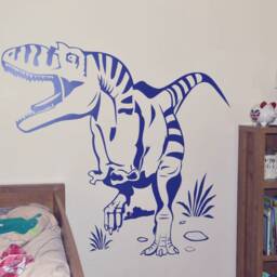 Large Dinosaur Wall Sticker, T Rex Wall Art, Decal, Stickers, Decor, Boys Room Decor - thumbnail 2