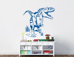 Large Dinosaur Wall Sticker, T Rex Wall Art, Decal, Stickers, Decor, Boys Room Decor - thumbnail 1