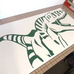 Large Dinosaur Wall Sticker, T Rex Wall Art, Decal, Stickers, Decor, Boys Room Decor - thumbnail 3