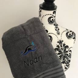 Swim Towel - Personalised Face Cloth/Hand Bath - thumbnail 3