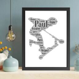 Personalised Scooter Word Art Print, Custom Boy Gift - thumbnail 3
