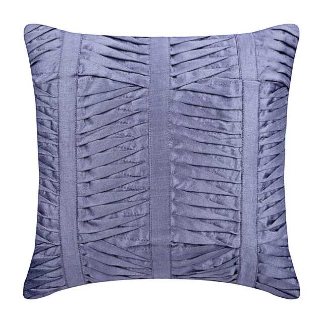 "Art Silk Purple Sofa Pillow Cover 16""x16" - image 1