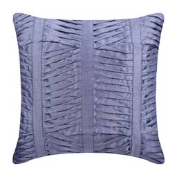 "Art Silk Purple Sofa Pillow Cover 16""x16" - thumbnail 1