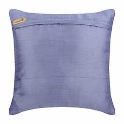 "Art Silk Purple Sofa Pillow Cover 16""x16" - thumbnail 3