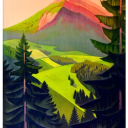 Reprint Of A Vintage Travel Poster To Chatreause France - thumbnail 3