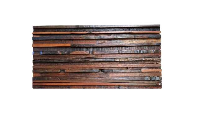 1.1Sqm Reclaimed Wood Wall Tiles, Handmade Mosaic - image 1
