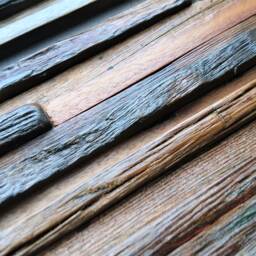 1.1Sqm Reclaimed Wood Wall Tiles, Handmade Mosaic - thumbnail 2