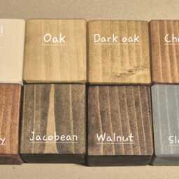 Solid Rustic Mini Side Cube Coffee Table 14.5/ 17.5 /19.5/ 22 cm Deep Various Colours & Sizes Handmade - thumbnail 4