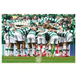 Celtic Fc Wall Sticker - Team Huddle Decal Football Art - thumbnail 2